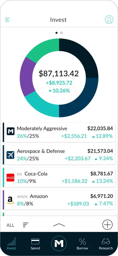 m1 finance mobile app