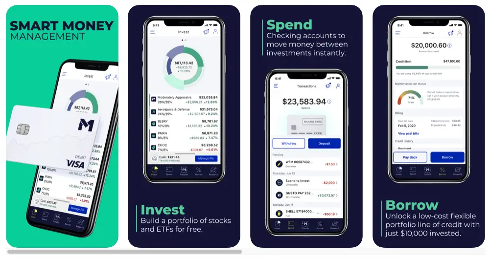 m1 finance mobile app
