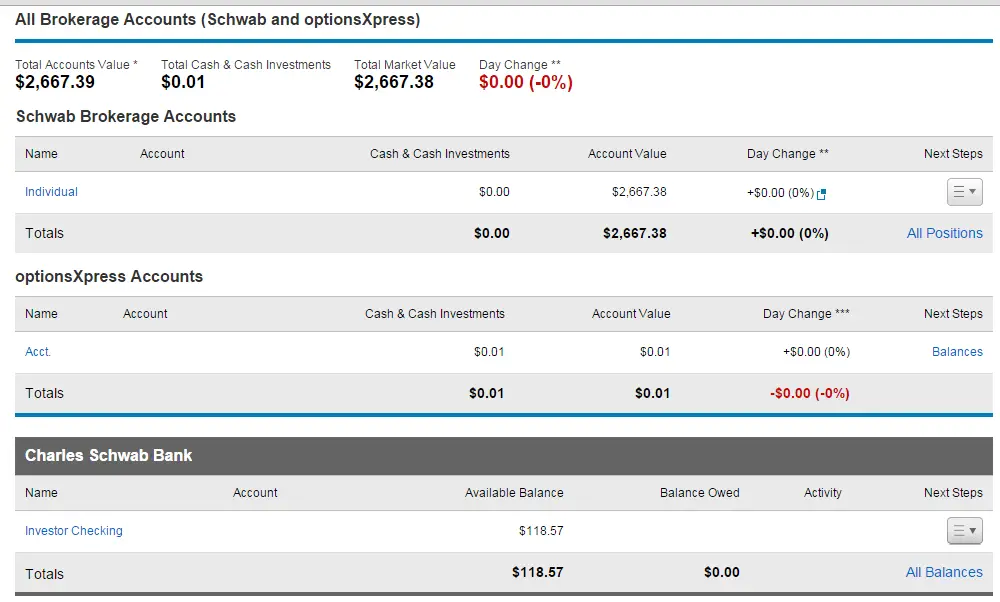 charles schwab desktop interface screenshot 2