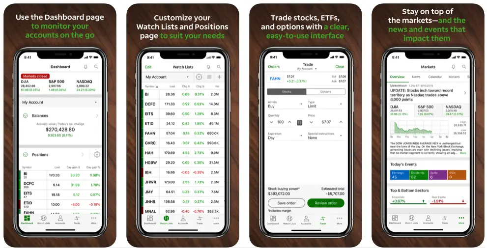 td ameritrade mobile app screenshots